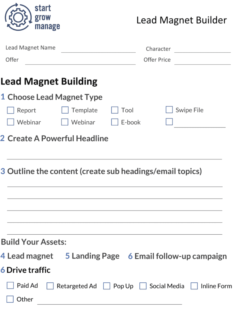 Lead Magnet Builder